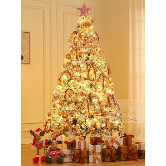 クリスマスツリー 飾り オーナメント クリスマスツリーセット ライト 