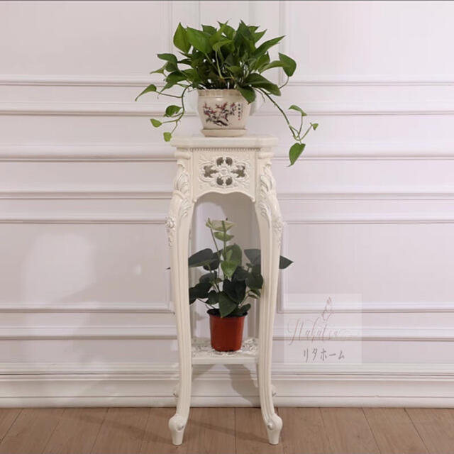 A006206サイドテーブル コンソールテーブル .玄関テーブル 花台 電話台 植木鉢置き|リタハウス 店