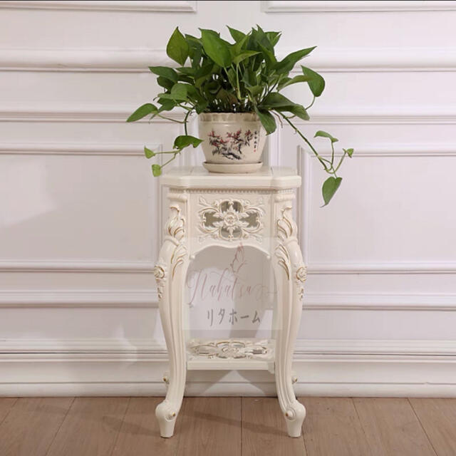 楽天市場】A026337高級サイドテーブル 電話台 コンソールテーブル 玄関