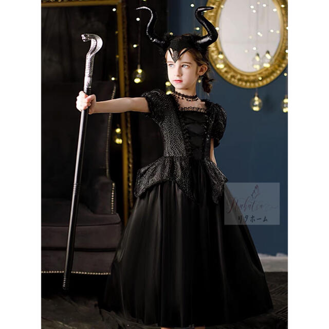 A006607お子さん用 コスプレお召しもの 仮面舞踏会寄りあい ハロウィン服 大きさが選りわける能力のある