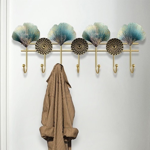 売実績 H64 2ハンガー 玄関収納 壁掛けフック コートハンガー コート掛け 帽子掛け カバン掛け 玄関 Diy壁面収納 装飾ウォールフック 金属工芸品 シャビーシック 手作り その他