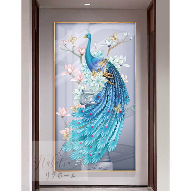楽天市場】A018934大型美術品装飾画 廊下壁画 玄関飾り 装飾画