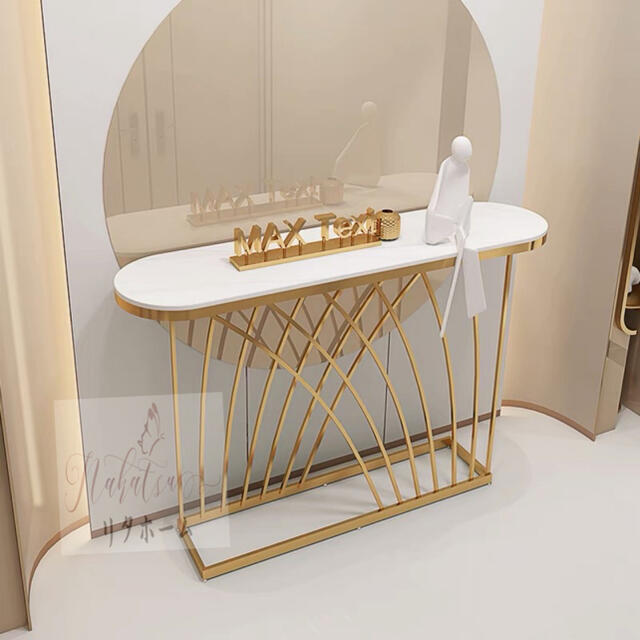 楽天市場】サイドテーブル コンソールテーブル ．玄関テーブル 花台