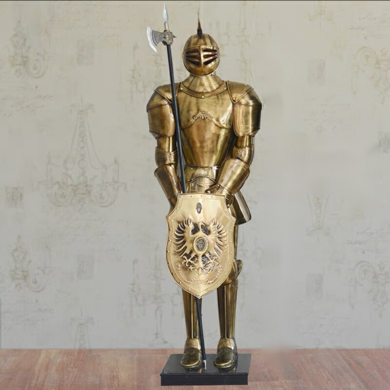 楽天市場】A002439中世ヨーロッパ 騎士道 人気インテリア中世風甲冑鎧
