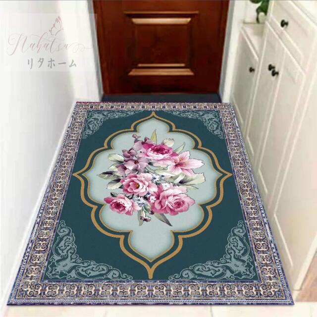 A057784ラグマット リビングマット．玄関マット．カーペット お風呂マッ100x160cm｜リタハウス　店 12,373円