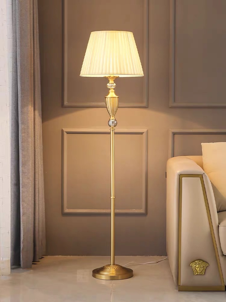 楽天市場】A0618321220FL315銅.陶器.高級フロアスタンド スタンド