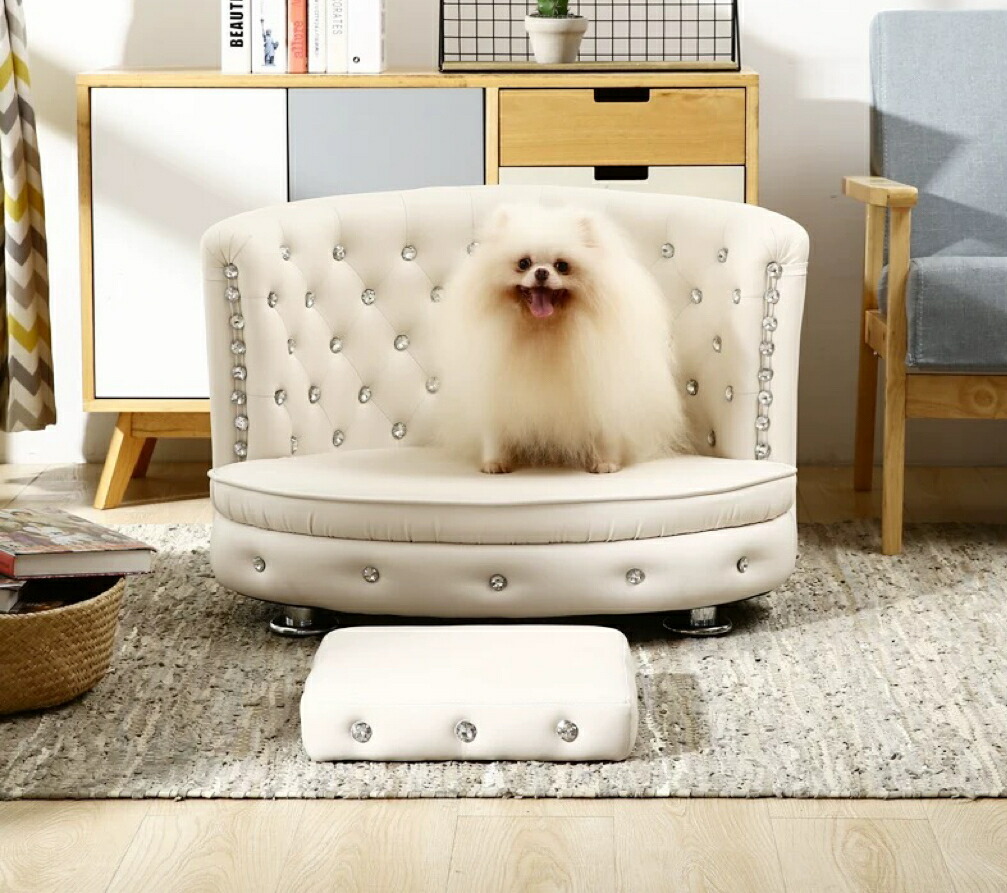 楽天市場】ドイツ発最高級小型犬用ベッド Cube・レザー 高級家具