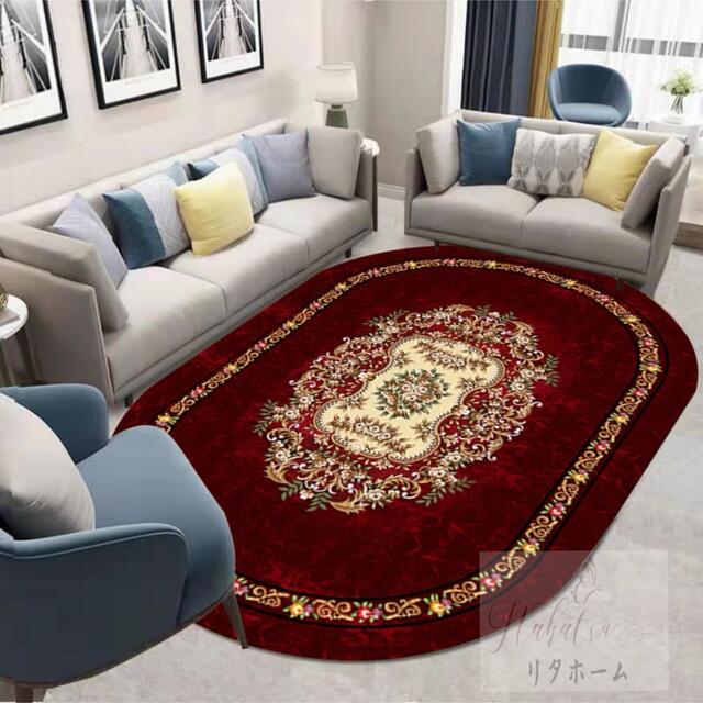 A041447ラグカーペット ラグマット 160x230cm ホットカーペット対応 玄関マット｜リタハウス　店 18,095円