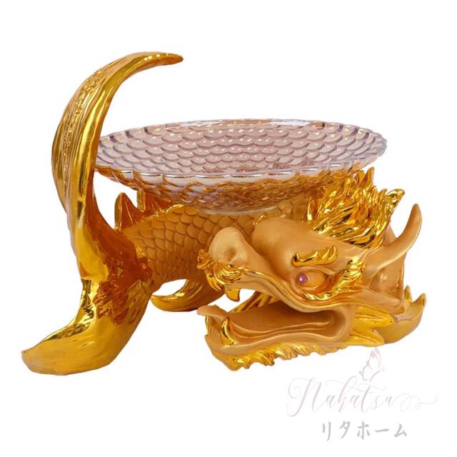 A041597高級果物皿 盛り皿 お菓子皿、フルーツプレート 豪華 果物カゴ お菓子鉢|リタハウス 店
