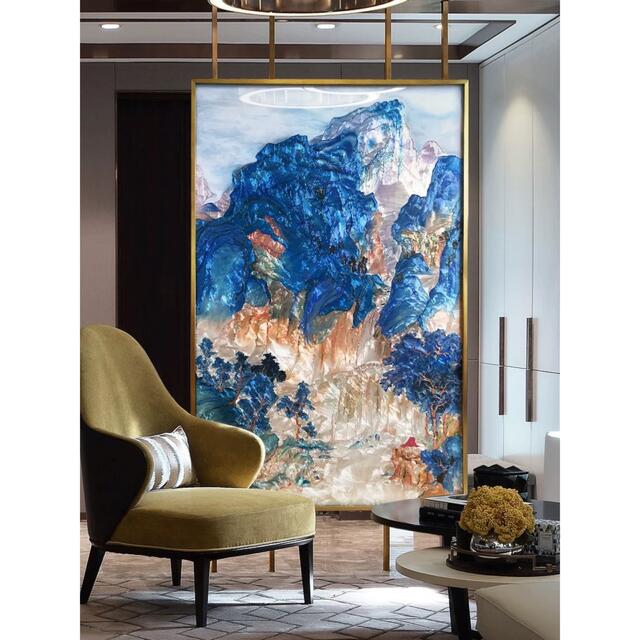 A041643硝子琺瑯彩 エナメル芸術品 御前上等琺瑯飾りつけ絵 部屋の入り口 飾りつけ  琺瑯絵芸術品