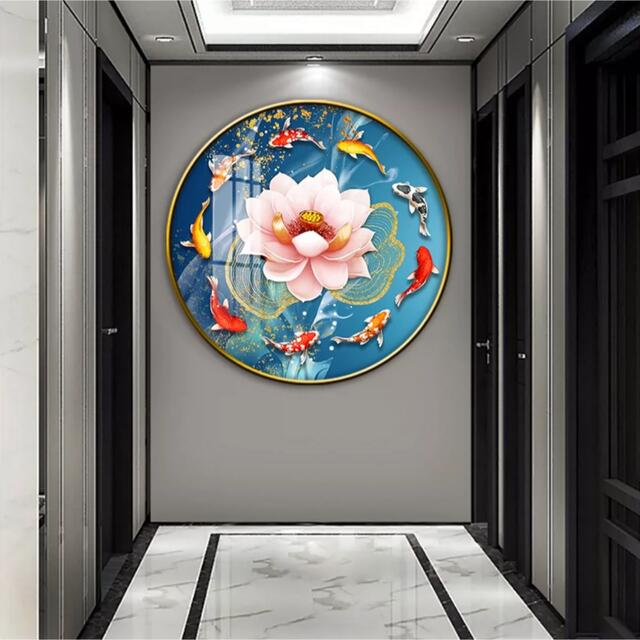 値下げ！【新品廊下玄関装飾画お買い得壁画 Amazon｜龍***玄関装飾画廊下通路にリビング壁画を描く-111