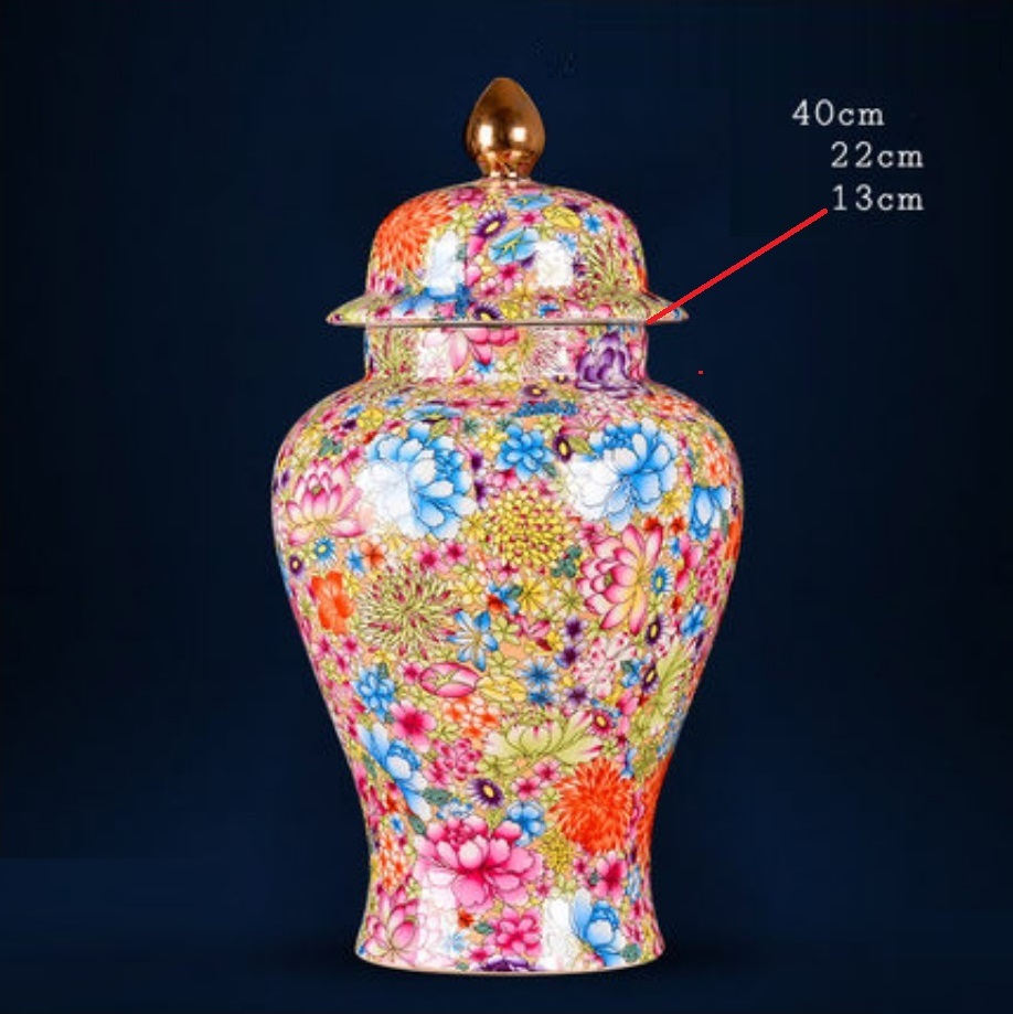 A052587VA66-17花立て かびん 花器 花入れ御花軍事基地 室内装飾 雑貨 花柄 瀬戸もの