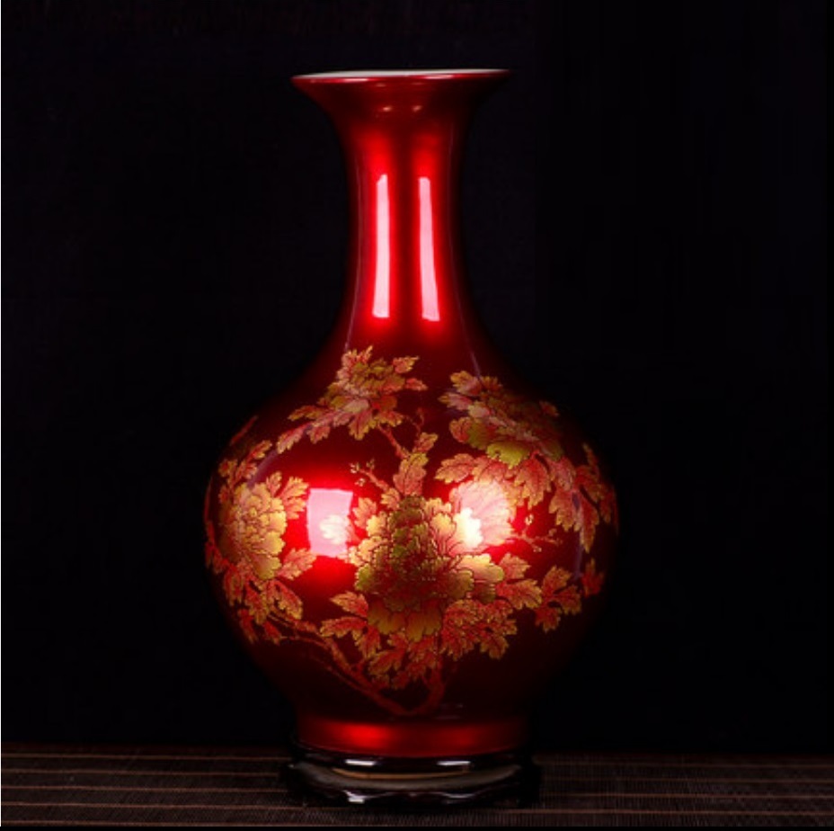 A052605VA72花瓶 かびん 花器 花入れフラワーベース インテリア 雑貨 花柄 陶器｜リタハウス　店