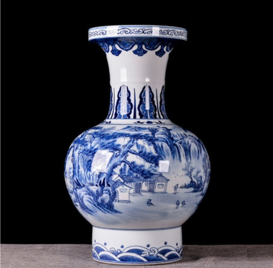 A052678VA95-4花立て かびん 花器 花入れ御花軍事基地 室内装飾 雑貨 瀬戸もの