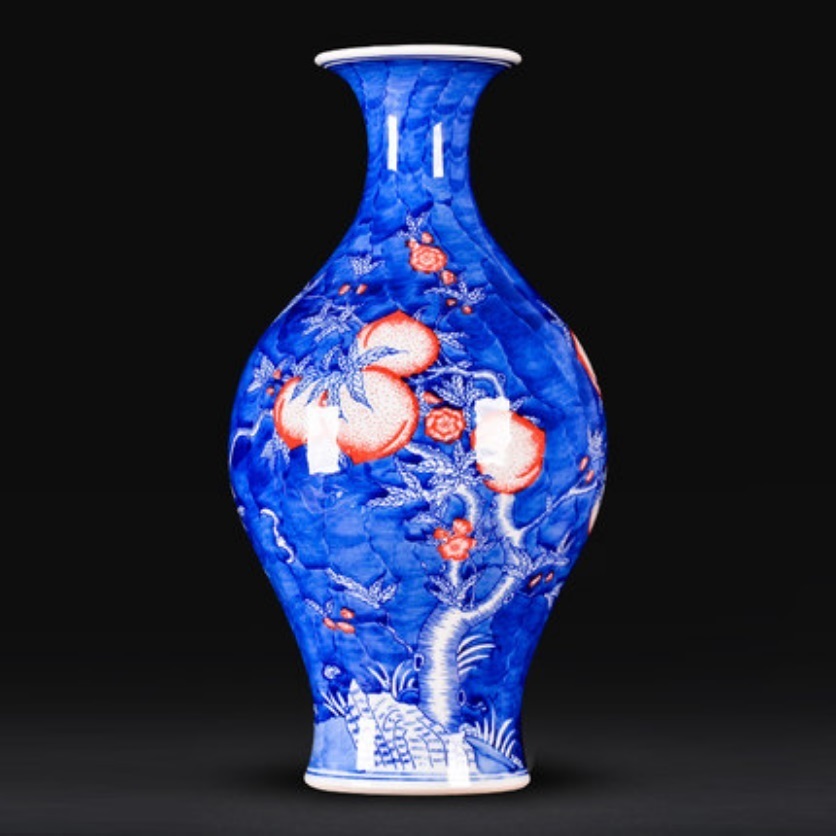 A052690VA100-2花立て かびん 花器 花入れ御花軍事基地 室内装飾 雑貨 瀬戸もの