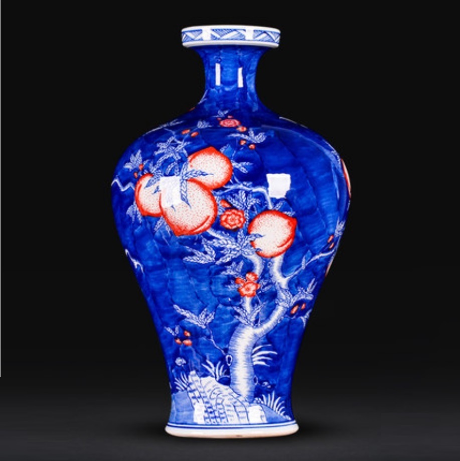 A052693VA100-5花立て かびん 花器 花入れ御花軍事基地 室内装飾 雑貨 瀬戸もの