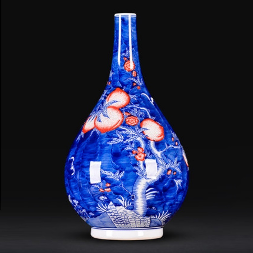 A052694VA100-6花立て かびん 花器 花入れ御花軍事基地 室内装飾 雑貨 瀬戸もの