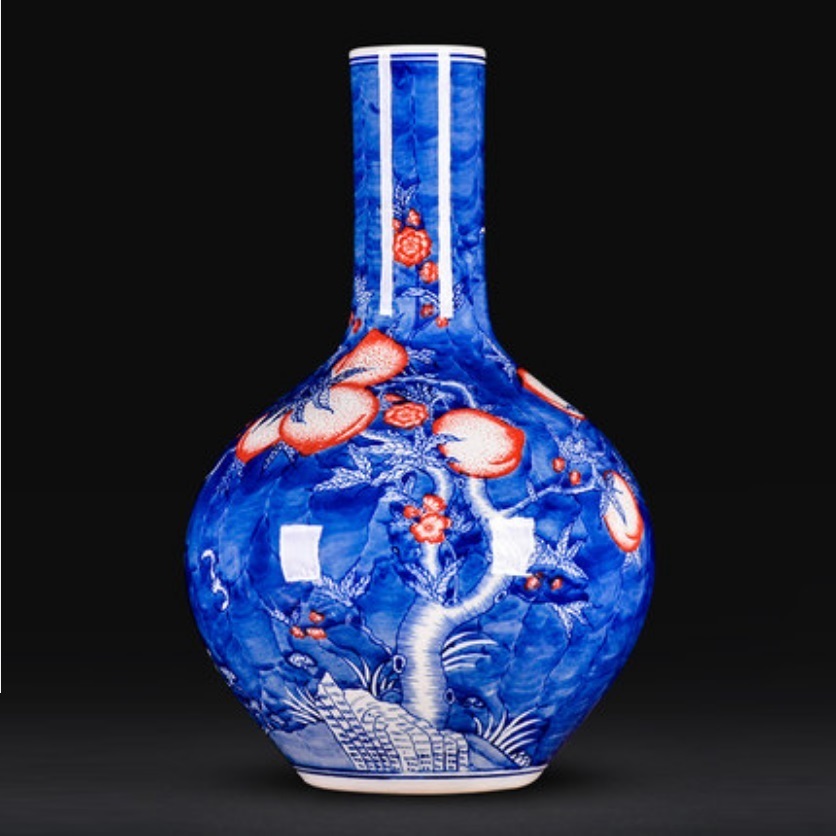 A052695VA100-7花立て かびん 花器 花入れ御花軍事基地 室内装飾 雑貨 瀬戸もの