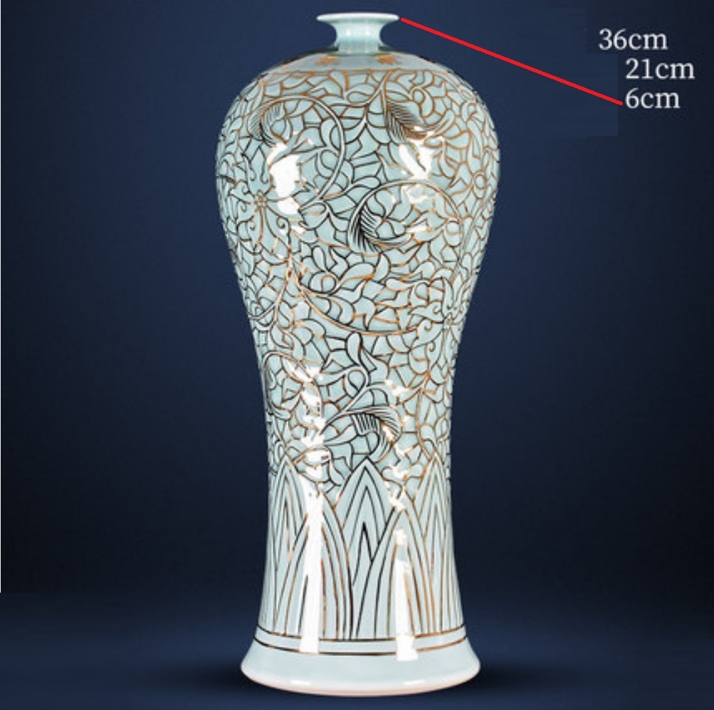 A002656VA115-4花立て かびん 花器 花入れお花軍事基地 室内装飾 雑貨 花柄 瀬戸もの その他-花・ガーデン・DIY