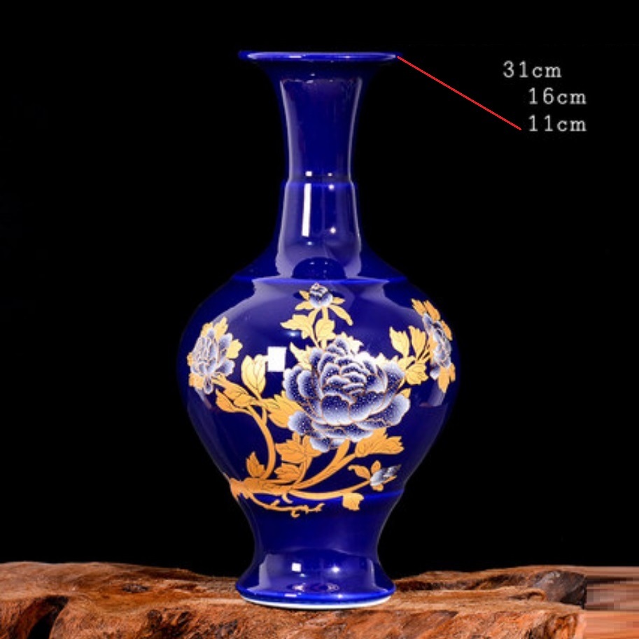 A052776VA127-8花立て かびん 花器 花入れ御花軍事基地 室内装飾 雑貨 花柄 瀬戸もの