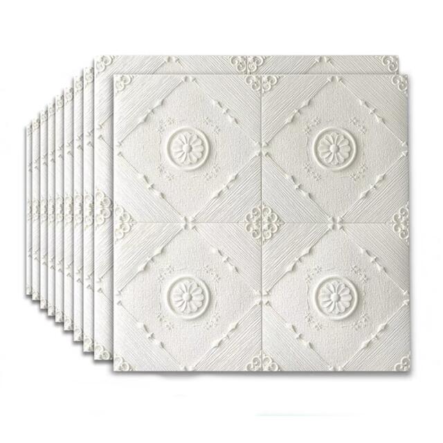 A05536850枚 70cm×70糎 周囲の状況壁 3D立体レンガ飾りつけ壁紙 雨合羽 後ろぎたない押しとどめる