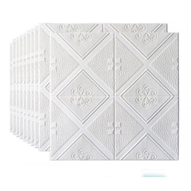 A05537050枚 70cm×70糎 周囲の状況壁 3D立体レンガ飾りつけ壁紙 雨合羽 後ろぎたない押しとどめる