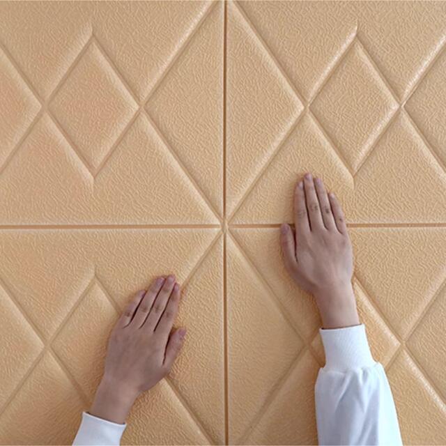 A05537750枚 70cm×70糎 周囲の状況壁 3D立体レンガ飾りつけ壁紙 雨合羽 後ろぎたない押しとどめる