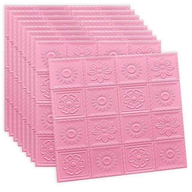 A05545250枚 70cm×70糎  周囲の状況壁 3D立体レンガ飾りつけ壁紙 雨合羽 後ろぎたない押しとどめる