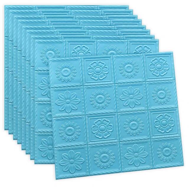 A05545350枚 70cm×70糎  周囲の状況壁 3D立体レンガ飾りつけ壁紙 雨合羽 後ろぎたない押しとどめる