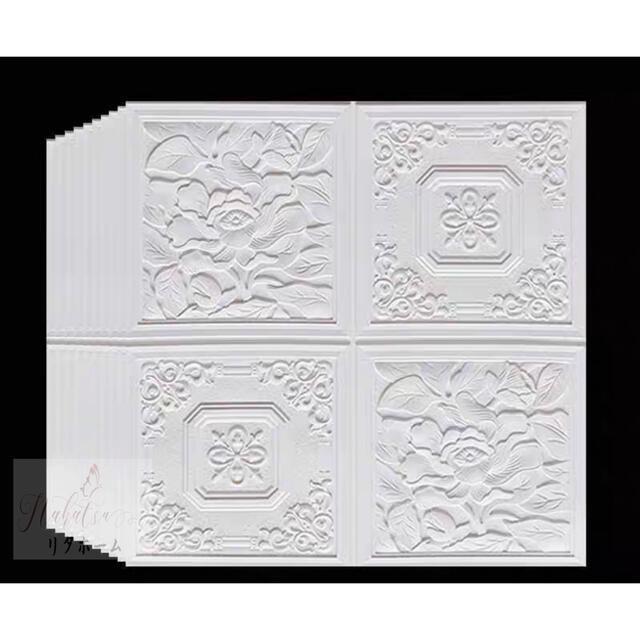 A05546650枚 70cm×70糎 ．周囲の状況壁 3D立体レンガ飾りつけ壁紙 雨合羽 後ろぎたない押しとどめる