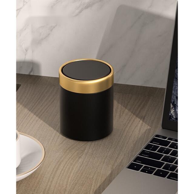A055512ミニダストボックス ゴミ箱 1.5L 丸型ごみ箱　卓上 ゴミ箱｜リタハウス　店