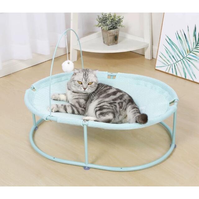 A055641猫臥榻 独立独行式 四季 猫臥榻 愛玩動物設備 猫寝床 犬猫用臥榻 丸洗い