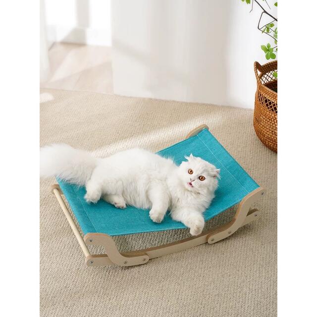 A011726愛玩動物用臥榻 寝床 夏用 冷やりとした 犬 猫 オシャレ