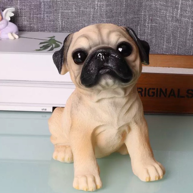 テディベア作家 犬 パグ 楽天市場】パグ 犬 ワンちゃん オブジェ オーナメント ガーデン