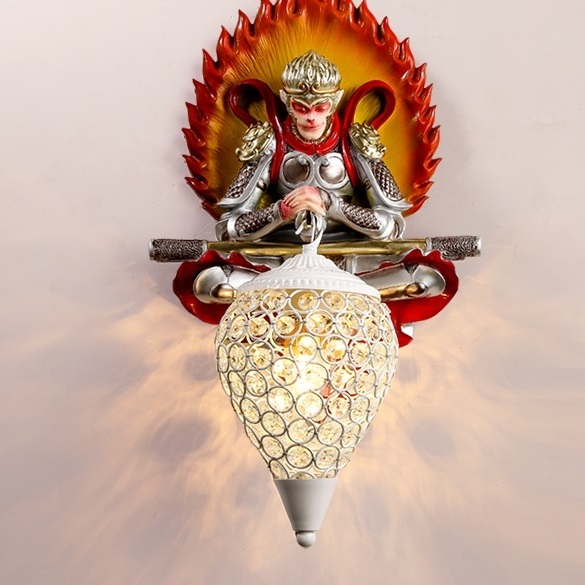 A052994BL106-1水晶ガラス壁掛け照明 壁掛け灯 インテリア照明 壁掛け灯 廊下 寝室 書斎 1灯 北欧モダン|リタハウス 店