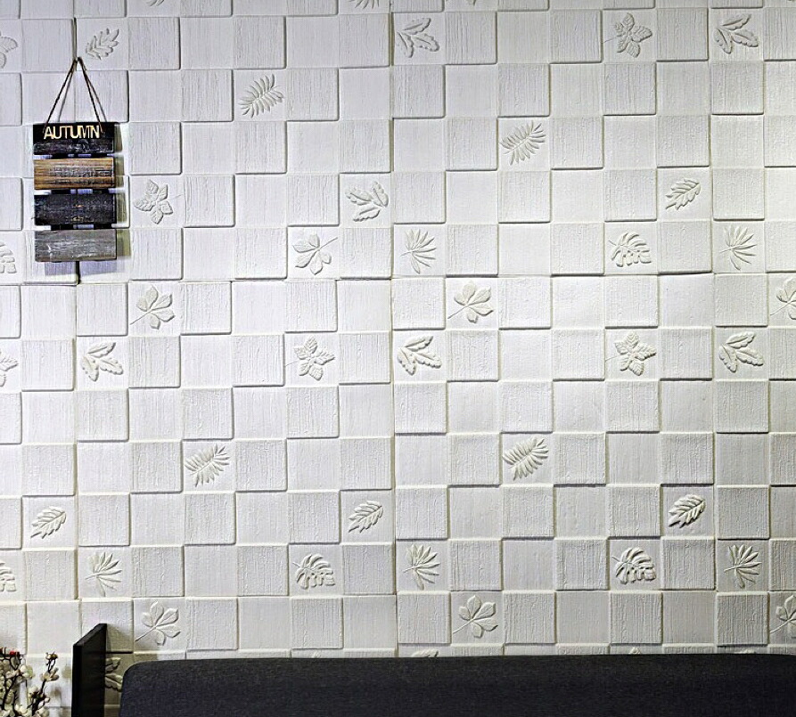 A05650850枚 70cm&times;70cm 背景壁 ．3D立体レンガ模様壁紙 防水 汚い防止 カビ防止｜リタハウス　店