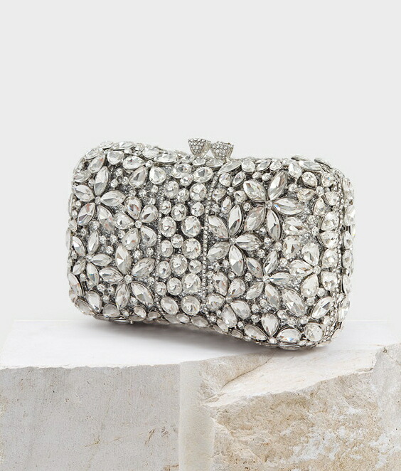 楽天市場】A002959豪華パーティーバッグ キラキラ ストーンBAG