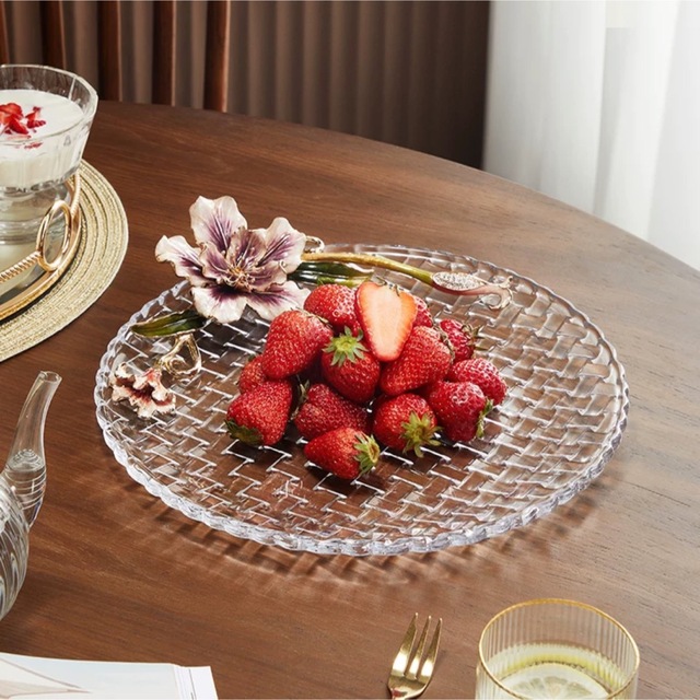 楽天市場】A059349高級果物皿 ガラスコンポート 豪華皿 お菓子皿