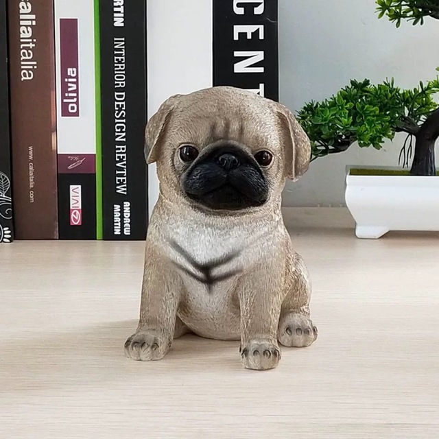 楽天市場】A001780パグ雑貨 パグ 置物 小物入れドッグ 犬 収納ボックス