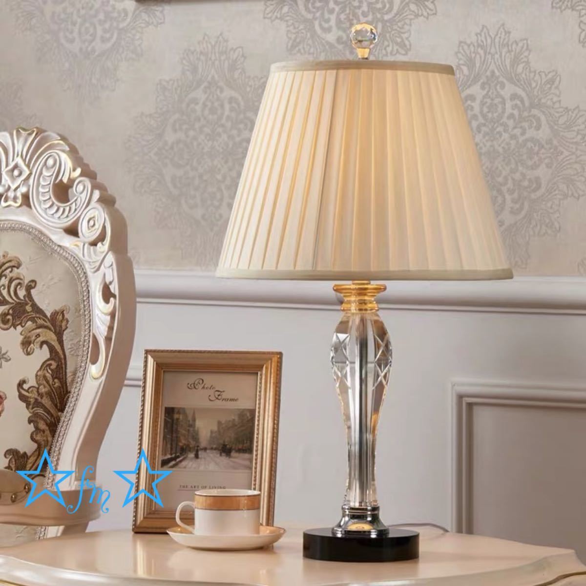 楽天市場】A001153水晶照明スタンドライト テーブルランプ デスク