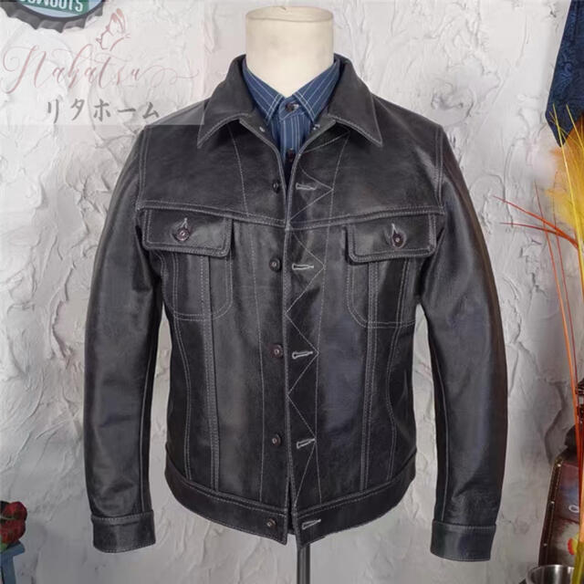 楽天市場】A000368シープスキン ファーストタイプ Gジャン ライダース
