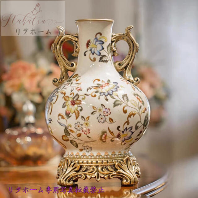 ヨーロッパ式花瓶 部屋飾り 応接間 高級花瓶 置き物 Formread Org