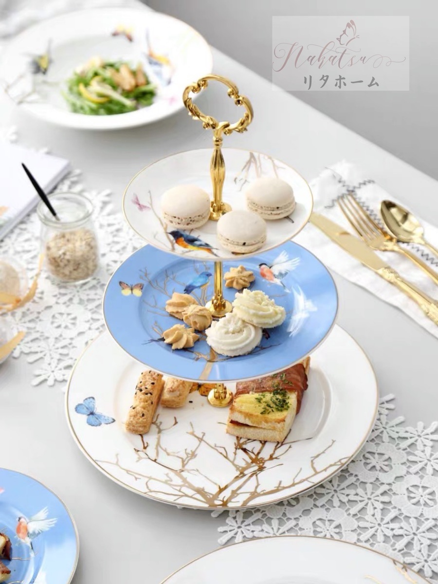 ステンレス皿 ケーキスタンド フルーツ皿 未使用品 * 楽天市場】A040631ケーキ スタンド プレート 2段セット