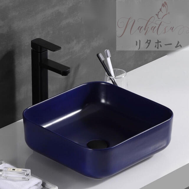 A000883高級洗面台 洗面ボウルセット .洗面ボール 陶器 手水鉢 蛇口 排水金具付き|リタハウス 店