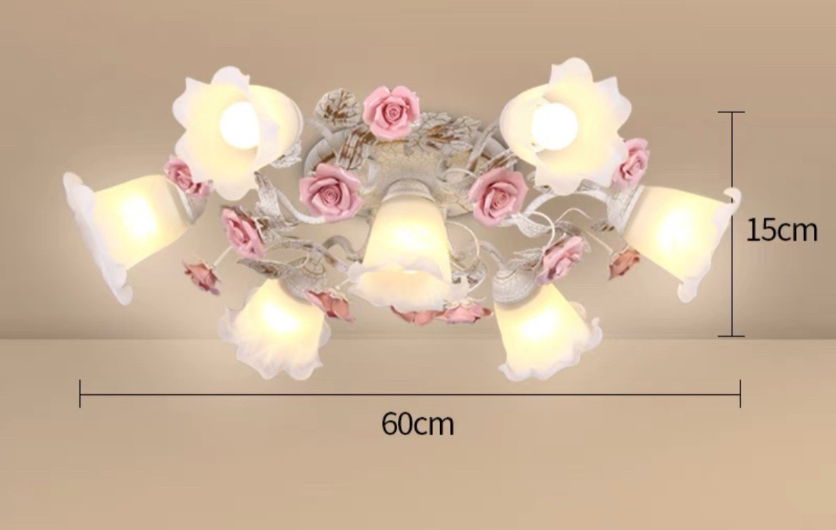 姫系雑貨 居間ランプ 洋風天井照明 おしゃれ照明 Mpgbooks Com