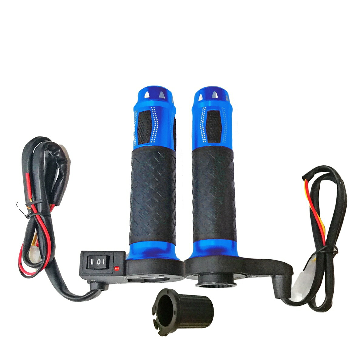 グリップヒーター 防寒 ハンドルグリップ 左右セット電熱ハンドル 発熱ハンドル ホットグリップ オートバイ用 ホットハンドル