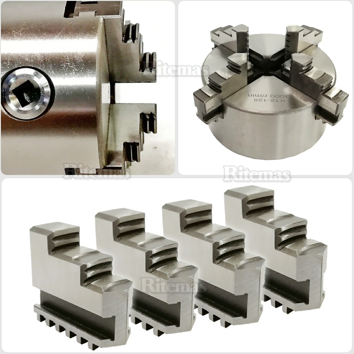 SALE／102%OFF】 Atyhao 旋盤チャック 四爪 50mm スクロールチャック ...