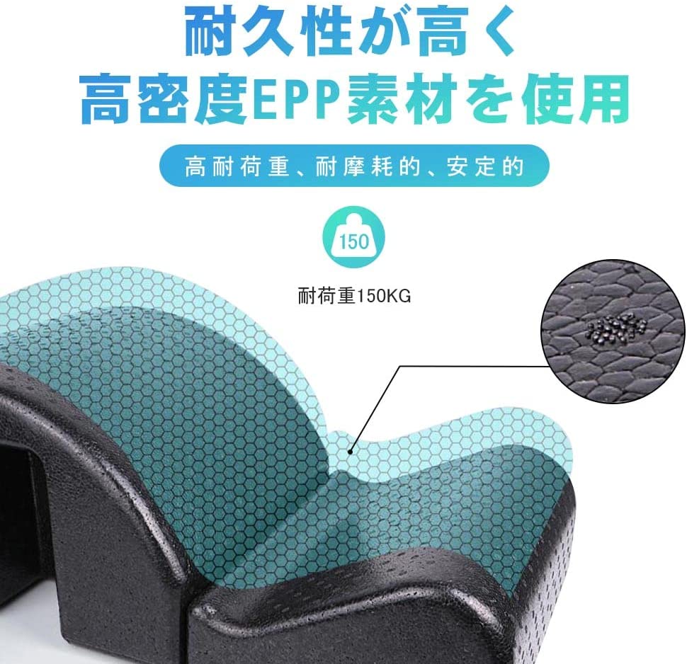 Amazon.co.jp: RITFIT ピラティスバレル 背骨矯正機 くじら型 多