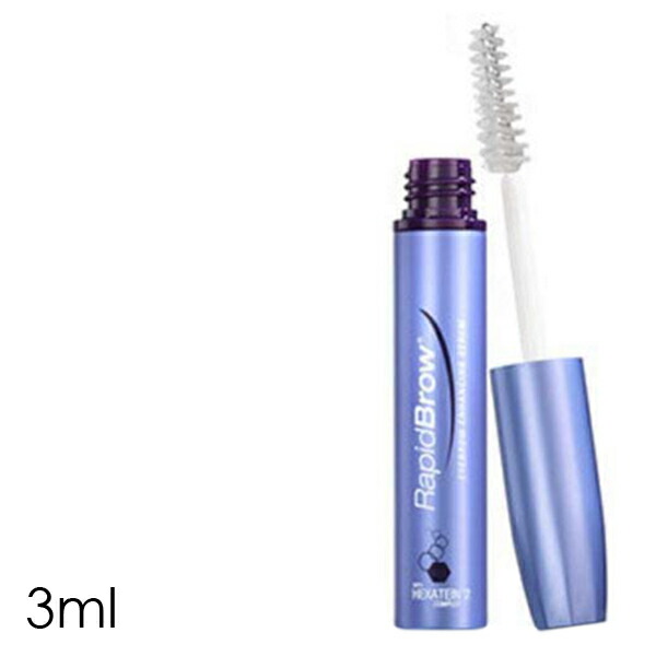 RapidBrow まゆ根美容液【貨物輸送無料】【ラピッドブロウ(まゆ根美容液) 3ml】日本遣りかた置き目品 まゆ根 美まゆ根 低揺りうごかす コシ