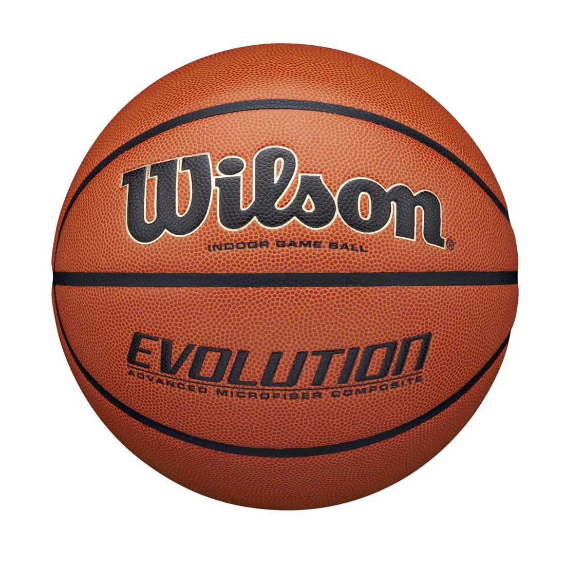WILSON(ウイルソン) バスケットボール EVOLUTION (エボリューション) WTB0595XB0601 インドア用 6号/ 直径約23.2CM オレンジ/グリーン 20251014013242_227_1.jpg